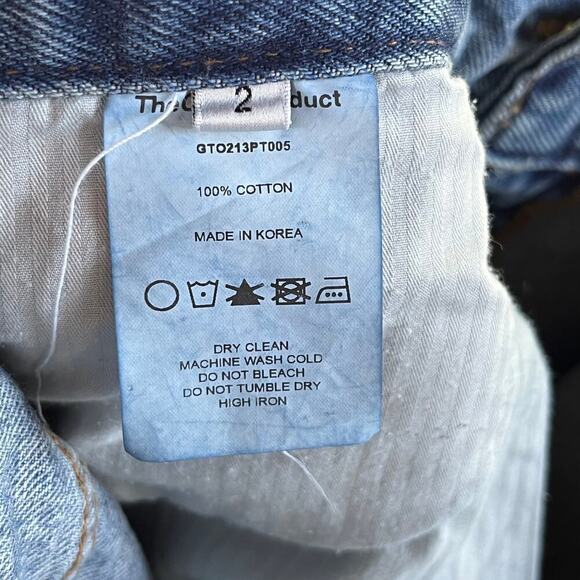 TheOpen Product Women's Super High Rise Ripped Knee Jeans Size 2 (30" Waist) - Picture 9 of 9